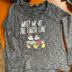 Raw Threads off the shoulder long sleeve